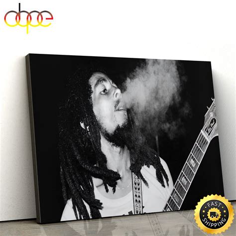 Bob Marley Men's Lion Poster Canvas – Musicdope80s.com