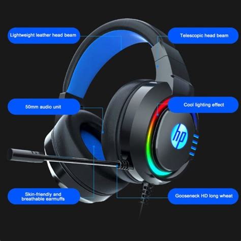 Hp Dhe Um Wired Over Ear Gaming Headset Otc Lk