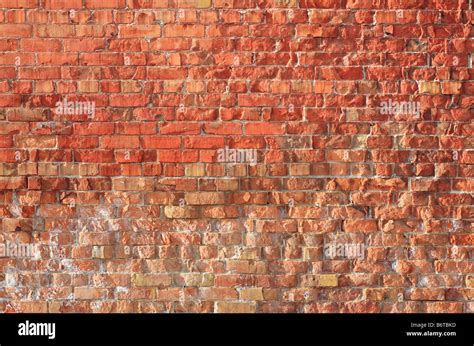 Rustic Red Brick Wall Stock Photo Alamy