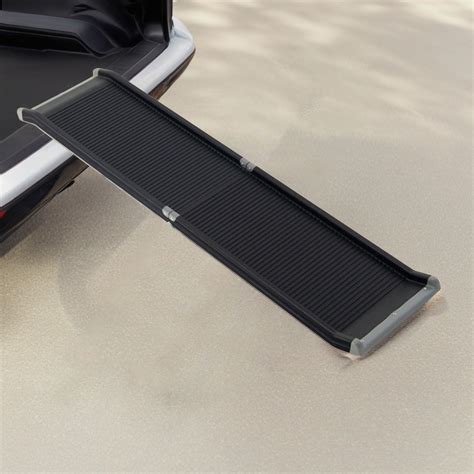 Pefilos 63" Folding Car Ramp for Medium and Small Dogs, Portable Dog