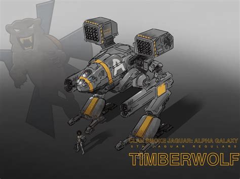 Fan Art Smoke Jaguar Timber Wolf By Sdawoud Rbattletech