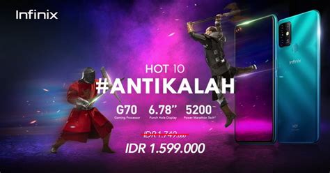 Infinix Hot Meluncur Helio G Harga Rp Jutaan Jagat Review