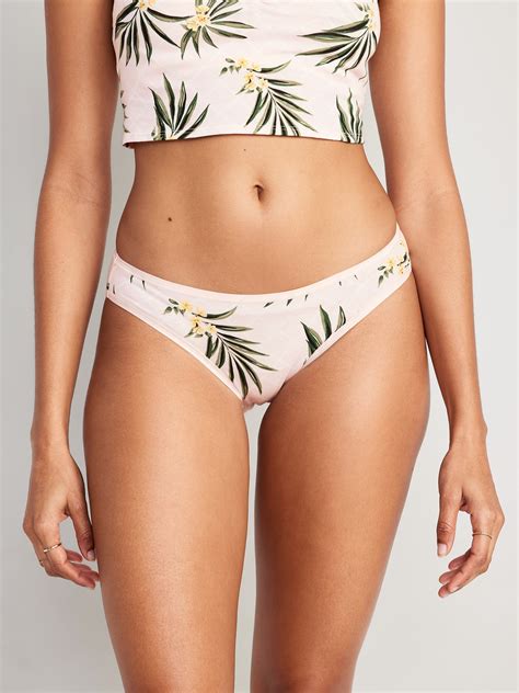 Old Navy Mid Rise Bikini Underwear For Women Multi