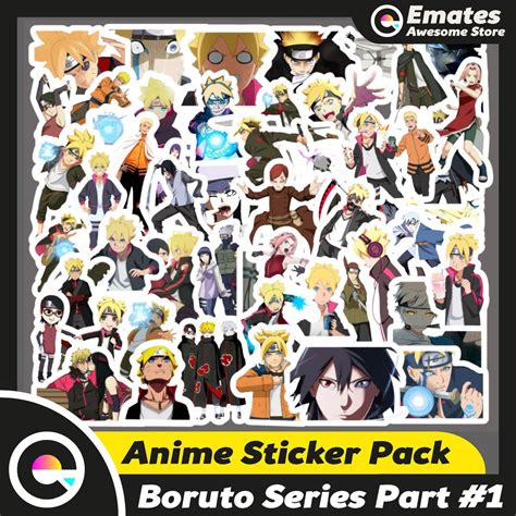 Jual Pcs Stiker Anime Boruto Part Sticker Anime Animasi Sticker