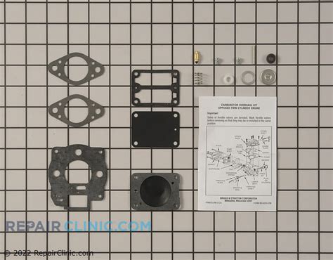 Lawn Mower Carburetor Repair Kit Briggs Stratton Carburetor