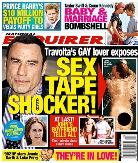 John Travolta Gay Rumors Heat Up With Alleged Sex Tape From Doug