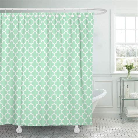 CYNLON Green Wedding for Light Mint Quatrefoil Pattern 300 Baner ...