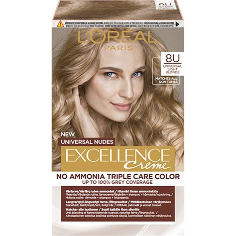 Excellence Universal Nudes Light Blonde 8U L Oréal Paris Nordicfeel