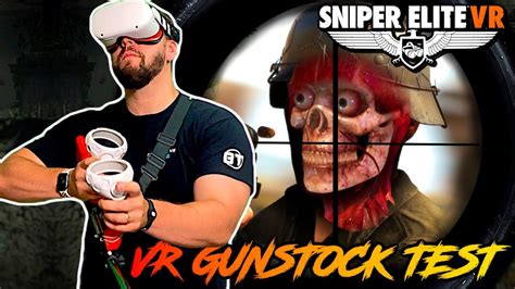 Sniper Elite Vr Gunstock Protube Magtube Gameplay Youtube