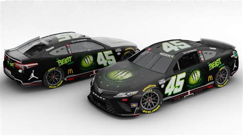 Tyler Reddick 2023 Monster Energy Beast Unleashed Camry (AutoClub ...