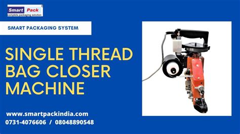 Bag Closing Machine Single Thread Bag Closer Machine Contact