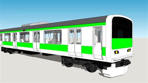 Yamanote Line 3d model