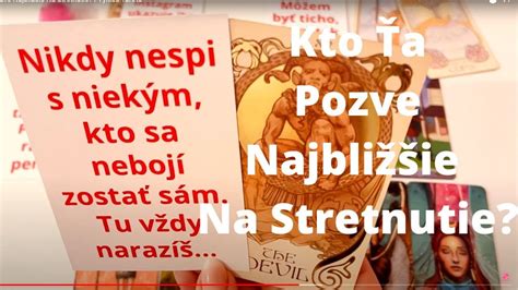 Kto Ťa Pozve Najbližšie Na Stretnutie I Výklad Tarotu YouTube