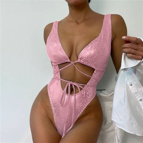 Dihao Bikini Set For Women Clearance Plus Size Women S Splicing Push Up Bra Bikini Beach Set