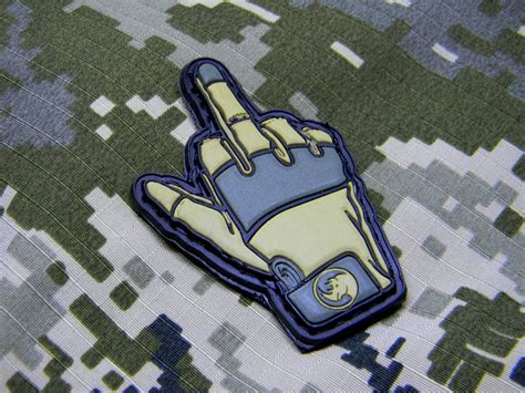 ПВХ шеврон Fuck Біла Сова