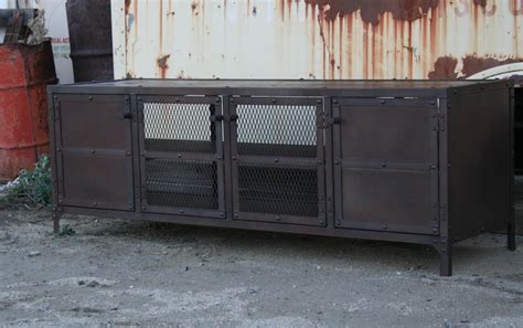 Media Console Credenza Buffet Combine 9 Industrial Furniture