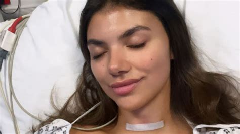 Love Island’s Samie shares picture from hospital bed after having lump ...