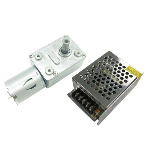 Bringsmart Motor De Engranaje Helicoidal De V Rpm Dc Con