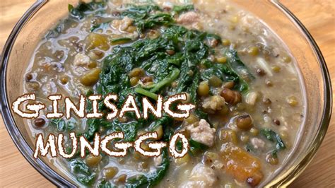 Paano Magluto Ng Ginisang Monggo Na May Dahon Ampalaya Ginisangmunggo