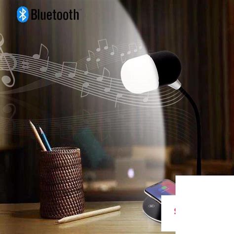 U Lampa Bluetooth Zvucnik Bezicno Punjenje U Lampa Bluetooth