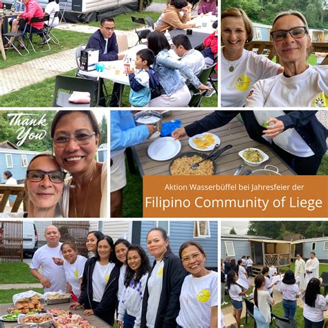 Ein Unvergesslicher Tag Mit Der Filipino Community Of Liege Aktion