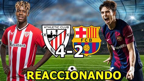 BILBAO 4 2 BARCELONA EL BILBAO GOLEA AL BARCELONA Y LO ELIMINA DE LA