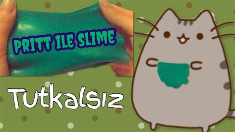 Tutkalsız Pritt Ile Slime Katı Yapıştırıcı Ile Slime Youtube