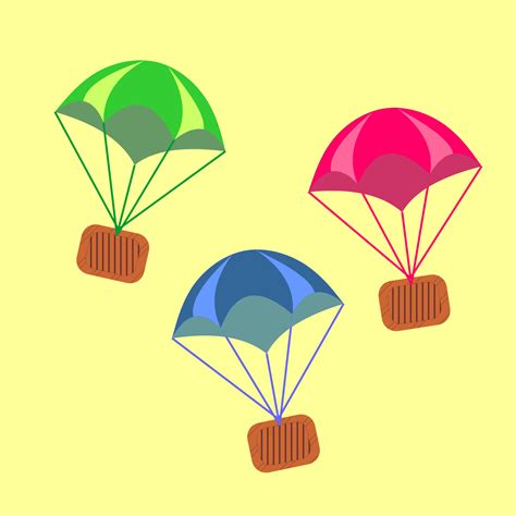air drop illustration vector 11491538 Vector Art at Vecteezy