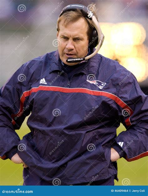 Bill Belichick New England Patriots Head Coach Editorial Stock Image ...