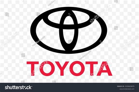 Toyota Logo Vector Vector Toyota Editorial 库存矢量图（免版税）2335625675 ...