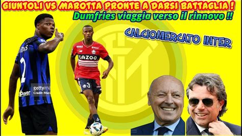 Calciomercato Inter Giuntoli Vs Marotta Pronte A Darsi Battaglia