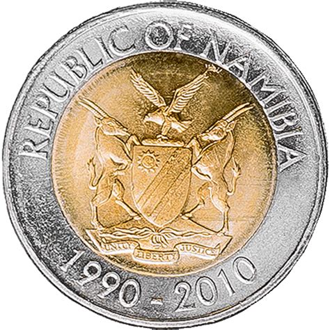 Bank of Namibia - Explore - 10 Dollar Coin