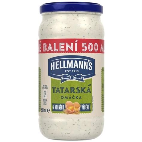 ARCHIV Hellmann s Tatarská Omáčka Hellmann s Majonéza Originál 210 ml