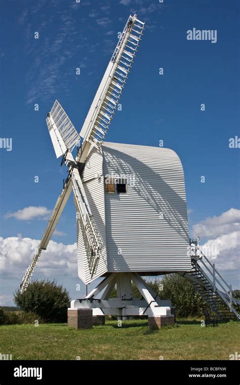 The windmill at Chillenden, Kent, England Stock Photo - Alamy