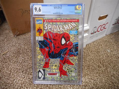 Mavin Spiderman Cgc Marvel Todd Mcfarlane Cover Story Art