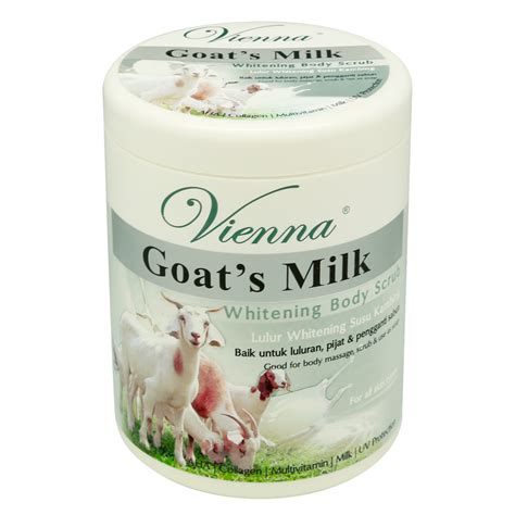 Vienna Whitening Body Scrub Goat S Milk 1kg Original