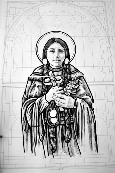 Inside the saint kateri tekakwitha catholic church secret garden area 15