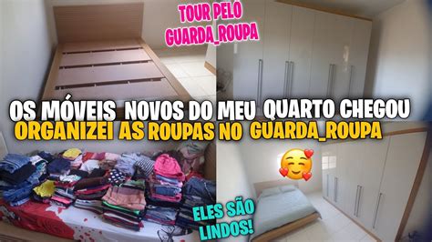 CHEGOU MEU GUARDA ROUPA E CAMA NOVA DOS SONHOSDEU TODA A DIFERENÇA