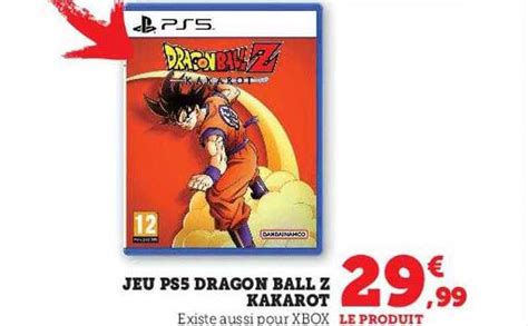 Promo Jeu Ps Dragon Ball Z Kakarot Chez Hyper U Icatalogue Fr