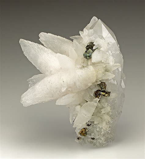 Calcite With Quartz Chalcopyrite Minerals For Sale