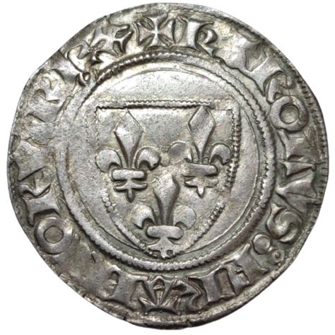 Charles Vi Blanc Guenar Saint Quentin Anjou Numismatique