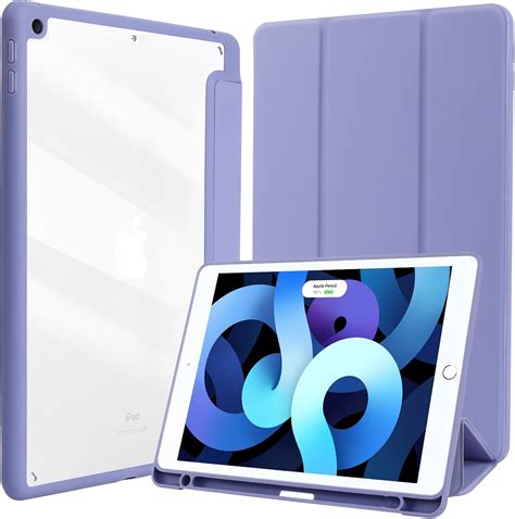 Funda para iPad 10.2Funda híbrida delgada para iPad de 9ª/8ª/7ª