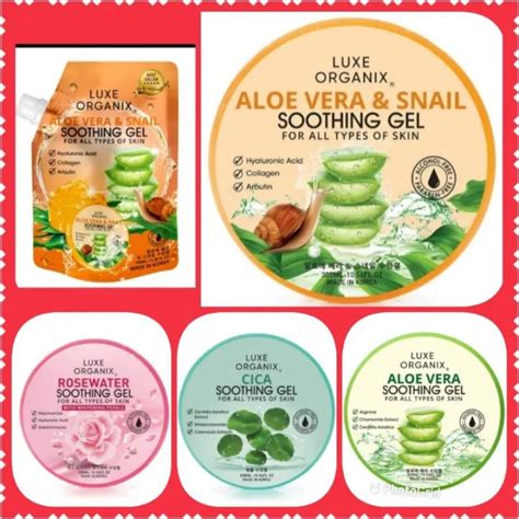 ALOE VERA SNAIL SOOTHING GEL BY LUXE ORGANIX Lazada PH