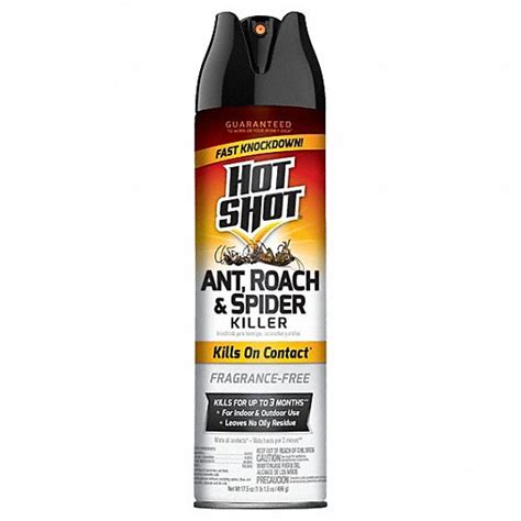 Hot Shot For Use On Crawling Insects Aerosol Spray Can Crawling