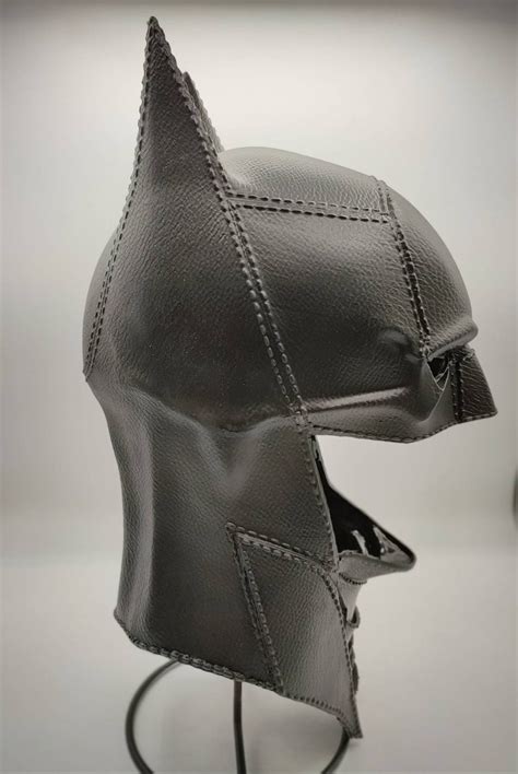 Vigilante Mask Leather Effect Etsy