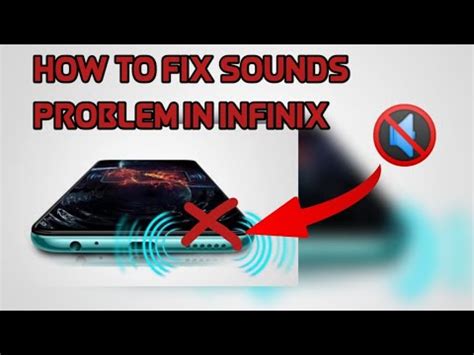 How To Fix Infinix Sound Problem Infinix Mobile Sound Problem Solved