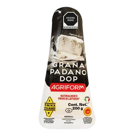 Queso Grana Padano Agriform 200 G Walmart