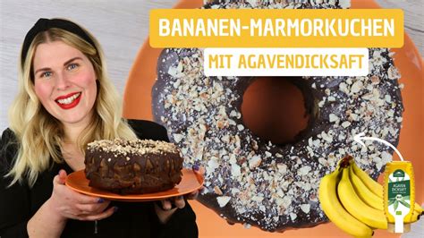 Bananen Marmorkuchen Mit Agavendicksaft Ohne Zucker Einfach Und