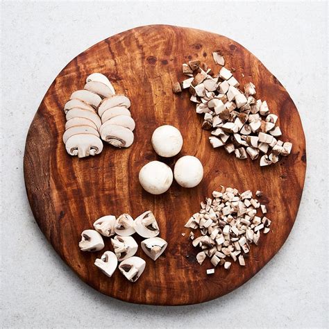 cut mushrooms  methods    eat learn