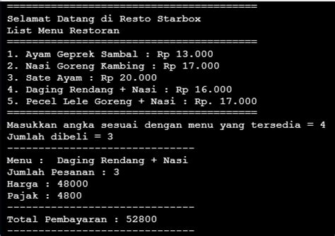 Tutorial Python Membuat Program Kasir Sederhana Dengan Python